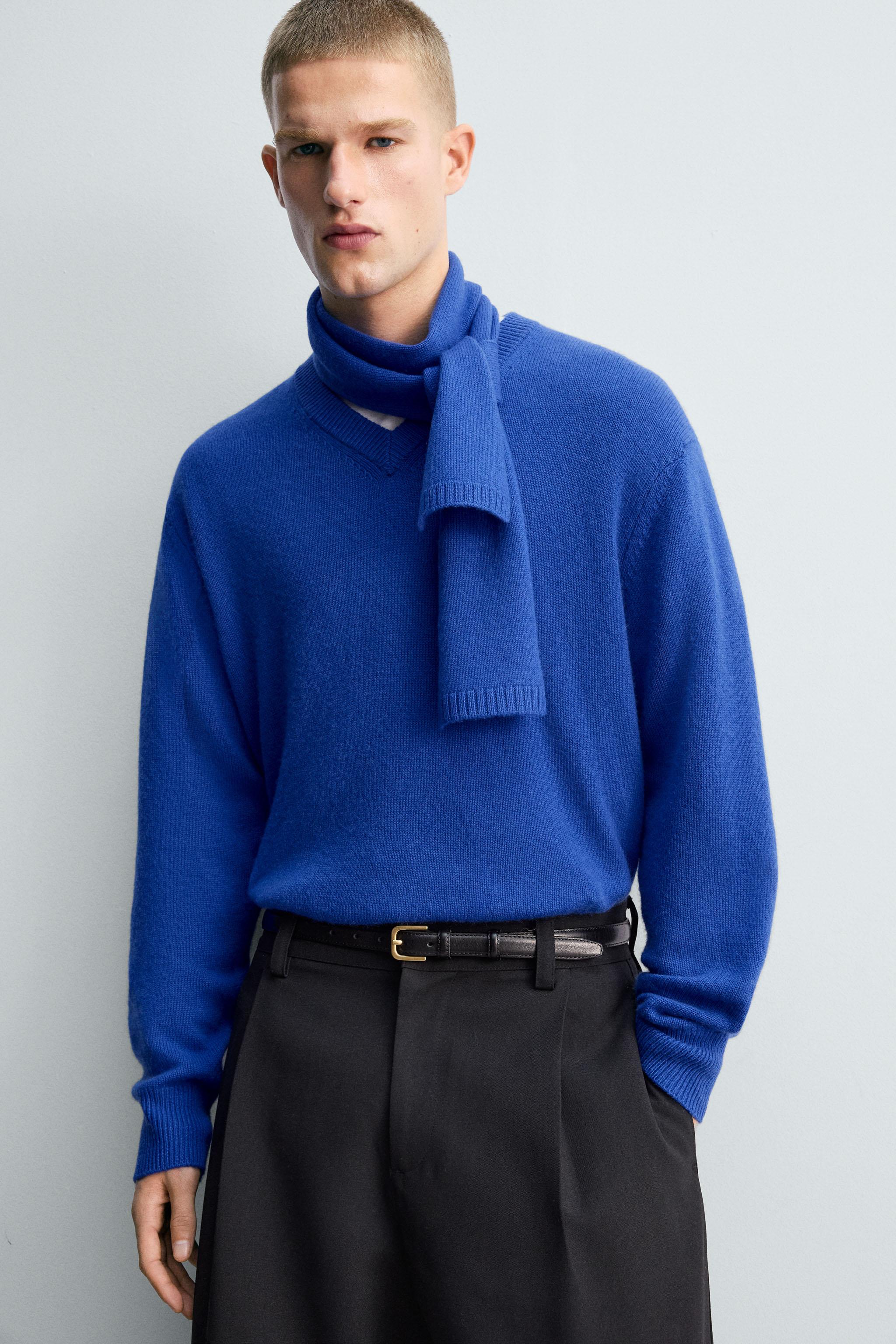 V-NECK WOOL - CASHMERE SWEATER LIMITED EDITION